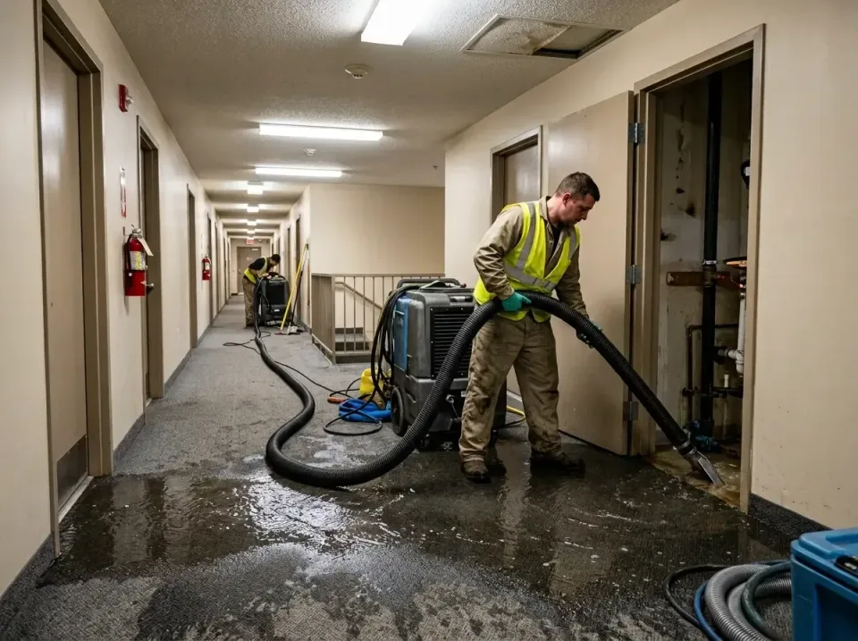 multi-unit-apartment-hallway-f-005 — frequently asked questions, Emergency Burst Pipe Water Extraction & Removal in Croom, MD